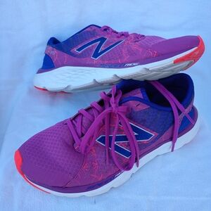NEW BALANCE Speed Ride 690 V4 Purple Mesh Athletic Sneakers sz 11